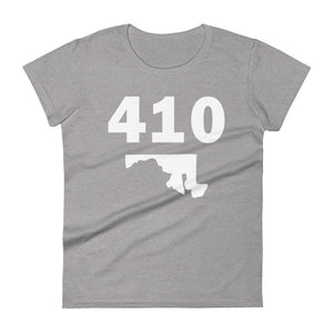 410 Area Code Women's Fashion Fit T Shirt