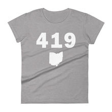 Load image into Gallery viewer, 419 Area Code Women&#39;s Fashion Fit T Shirt