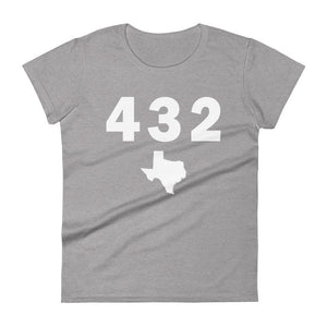 432 Area Code Women's Fashion Fit T Shirt