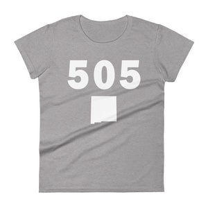 505 Area Code Women's Fashion Fit T Shirt