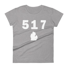 Load image into Gallery viewer, 517 Area Code Women&#39;s Fashion Fit T Shirt