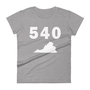 540 Area Code Women's Fashion Fit T Shirt