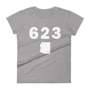 623 Area Code Women's Fashion Fit T Shirt