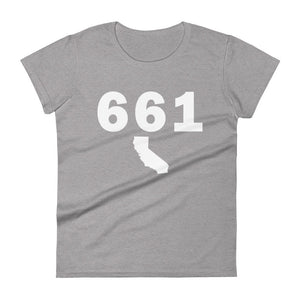 661 Area Code Women's Fashion Fit T Shirt