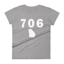 Load image into Gallery viewer, 706 Area Code Women&#39;s Fashion Fit T Shirt