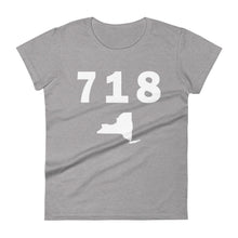 Load image into Gallery viewer, 718 Area Code Women&#39;s Fashion Fit T Shirt