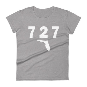 727 Area Code Women's Fashion Fit T Shirt