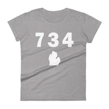 Load image into Gallery viewer, 734 Area Code Women&#39;s Fashion Fit T Shirt