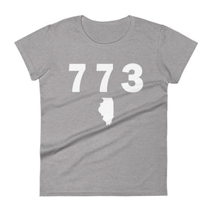 773 Area Code Women's Fashion Fit T Shirt