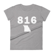 Load image into Gallery viewer, 816 Area Code Women&#39;s Fashion Fit T Shirt