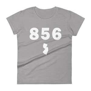 856 Area Code Women's Fashion Fit T Shirt