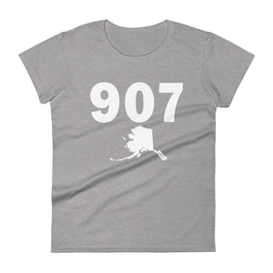 907 Area Code Women's Fashion Fit T Shirt