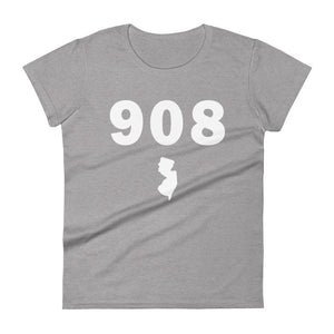 908 Area Code Women's Fashion Fit T Shirt