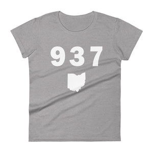 937 Area Code Women's Fashion Fit T Shirt