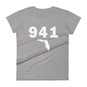 941 Area Code Women's Fashion Fit T Shirt