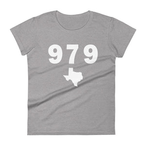 979 Area Code Women's Fashion Fit T Shirt