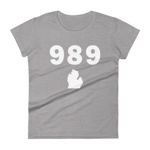 989 Area Code Women's Fashion Fit T Shirt