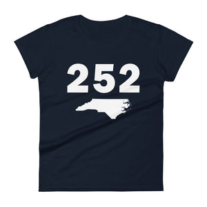 252 Area Code Women's Fashion Fit T Shirt