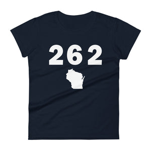 262 Area Code Women's Fashion Fit T Shirt