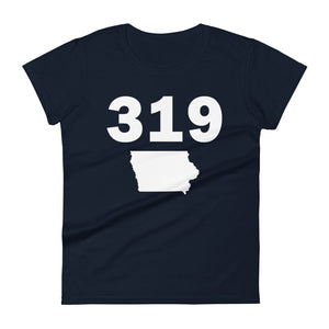 319 Area Code Women's Fashion Fit T Shirt