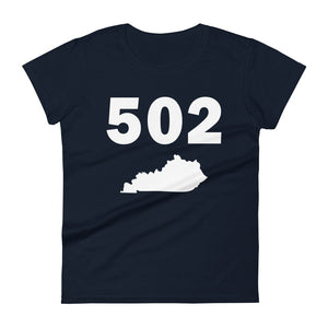 502 Area Code Women's Fashion Fit T Shirt