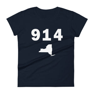 914 Area Code Women's Fashion Fit T Shirt