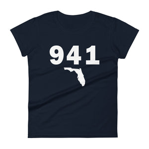 941 Area Code Women's Fashion Fit T Shirt