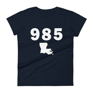985 Area Code Women's Fashion Fit T Shirt