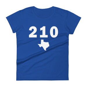 210 Area Code Women's Fashion Fit T Shirt