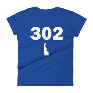 302 Area Code Women's Fashion Fit T Shirt