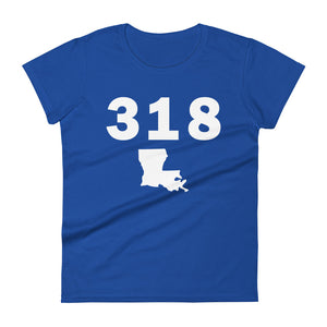 318 Area Code Women's Fashion Fit T Shirt