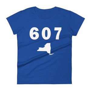 607 Area Code Women's Fashion Fit T Shirt