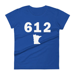 612 Area Code Women's Fashion Fit T Shirt