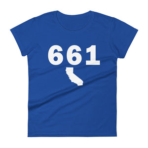 661 Area Code Women's Fashion Fit T Shirt