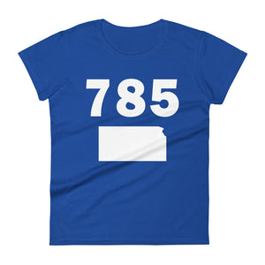 785 Area Code Women's Fashion Fit T Shirt