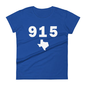 915 Area Code Women's Fashion Fit T Shirt