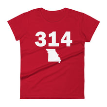 Load image into Gallery viewer, 314 Area Code Women&#39;s Fashion Fit T Shirt