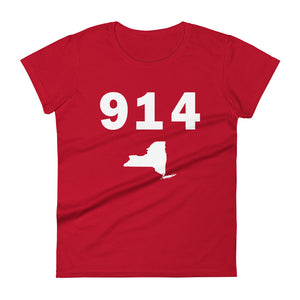 914 Area Code Women's Fashion Fit T Shirt