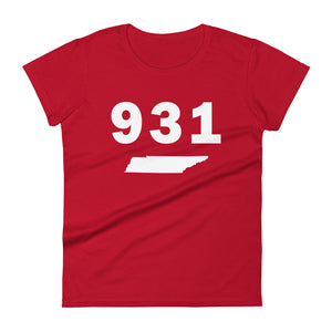 931 Area Code Women's Fashion Fit T Shirt