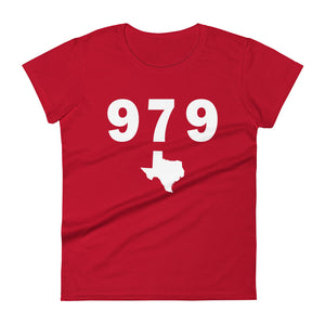 979 Area Code Women's Fashion Fit T Shirt
