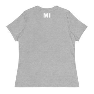 313 Area Code Women's Relaxed T Shirt