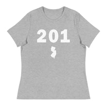 Load image into Gallery viewer, 201 Area Code Women&#39;s Relaxed T Shirt