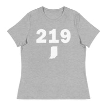 Load image into Gallery viewer, 219 Area Code Women&#39;s Relaxed T Shirt