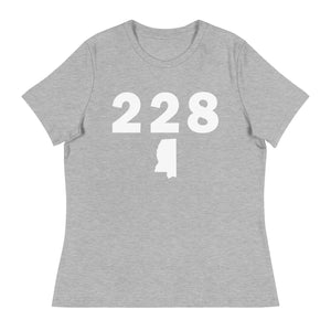 228 Area Code Women's Relaxed T Shirt
