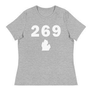 269 Area Code Women's Relaxed T Shirt