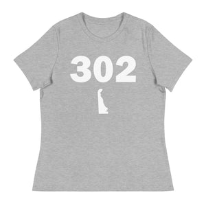 302 Area Code Women's Relaxed T Shirt