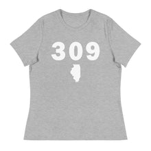 Load image into Gallery viewer, 309 Area Code Women&#39;s Relaxed T Shirt