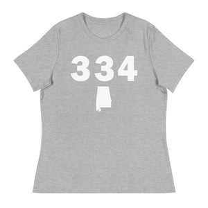 334 Area Code Women's Relaxed T Shirt