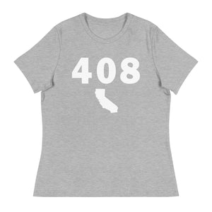 408 Area Code Women's Relaxed T Shirt