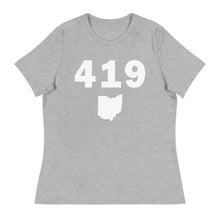 Load image into Gallery viewer, 419 Area Code Women&#39;s Relaxed T Shirt